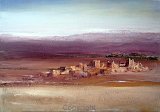Ksar au sud de maroc 2011, Acryl Sand 70x50 cm.jpg