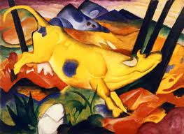 Franz Marc, gelbe Kuh