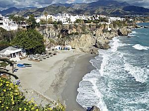 Nerja, Blick vom Balcon de Europa 